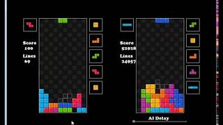AI Tetris Faceoff