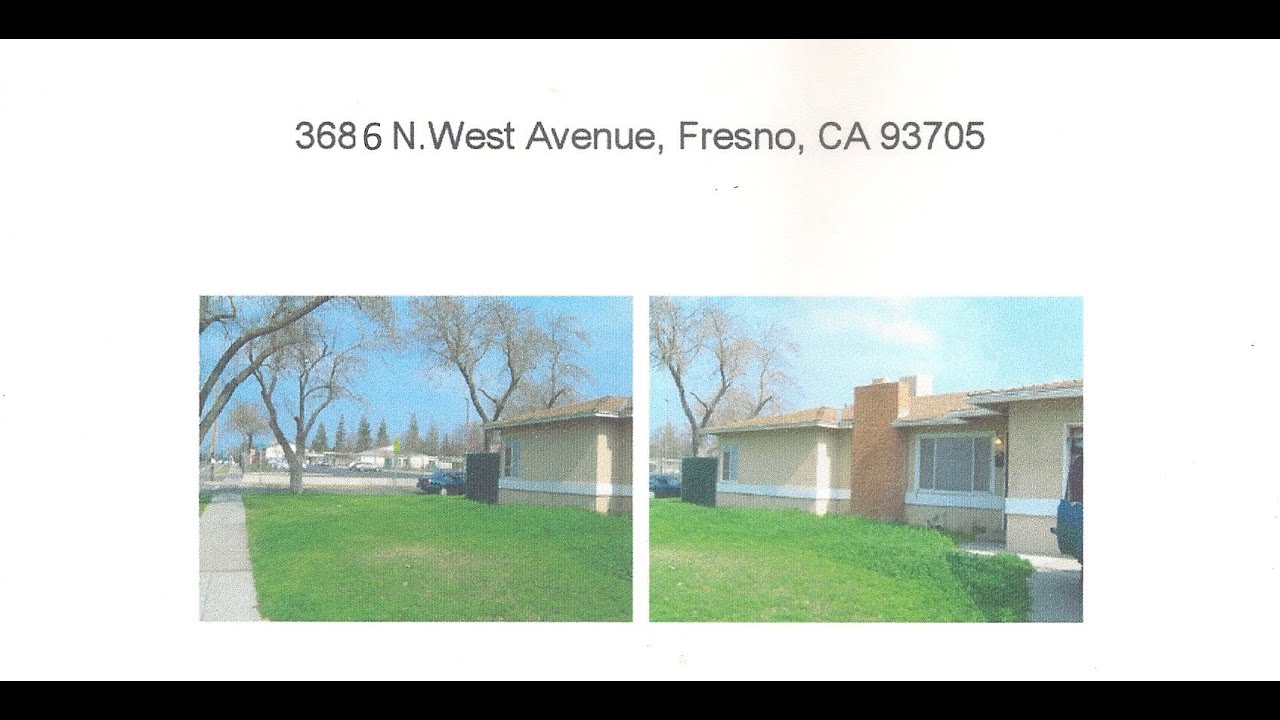 House for rent in Fresno YouTube