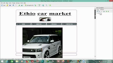 Web Page Maker Tutorial