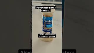 Abbott’s formula plant under fire again. Parents, stay informed #babyformula #Similac #parenting