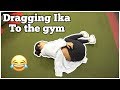 DRAGGING IKA TO THE GYM | VLOG | 2019