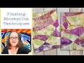 Floating Alcohol Ink Textures with Lydia Fiedler for Gel Press