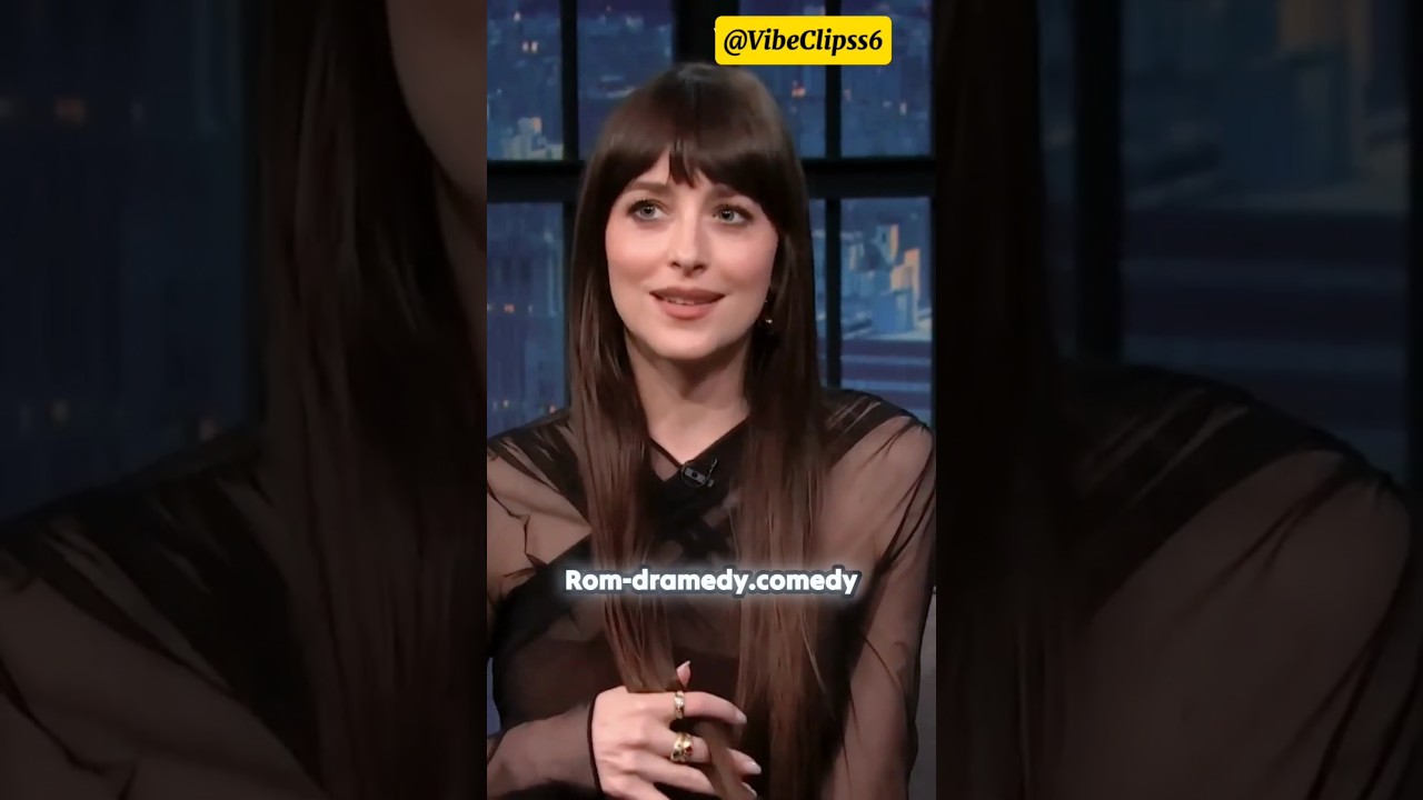 Dakota Johnson Explain Rom-Dram-Com 