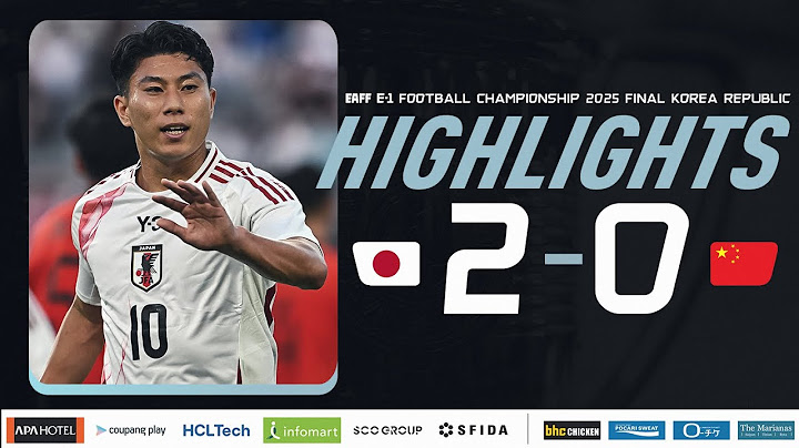 🇯🇵 JAPAN 2-0 CHINA PR 🇨🇳 | #EAFF2025