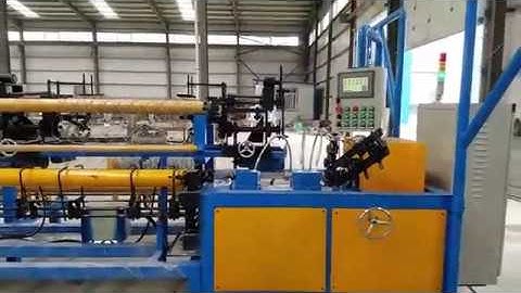 Double wire full automatic chain link fence machine-3M