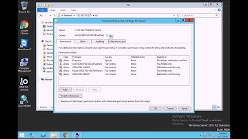 Using Windows ACL to control sub folder access on U300