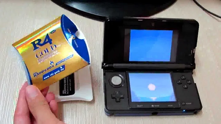 R4 Gold Pro 2013 Wood 1.62 No White Screen Problem & New Marking Sticker Arrives