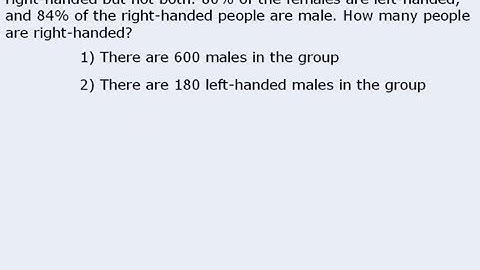Double Matrix Practice Question - Left-Right-Handed