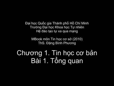 Kiến thức cơ bản về tin học | Tin học căn bản, tổng quan về máy tính, Hệ điều hành Windows