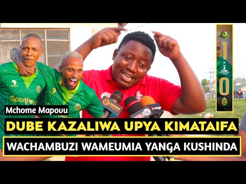 MCHOME MAPOVU APAGAWA USHINDI WA YANGA KWA FAR RABAT DUBE KAZALIWA UPYA WACHAMBUZI KIKO WAPI AIBU