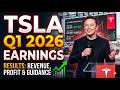 Tesla Q1 2026 Results, Elon Musk Comments, Deep Dive for Investors. Is it a buy?