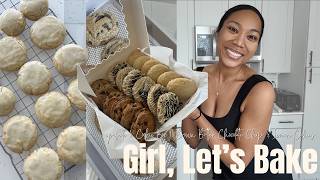 Girl, Let's Bake 🎀🍪🍋 | Episode 3. Cookie Box | Brown Butter Chocolate Chip & Lemon Cookies