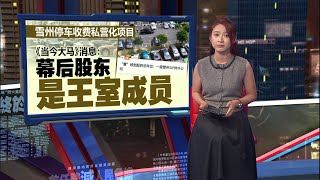 雪州停车收费私营化项目   王储伸手“拿甜头”？ | 新闻报报看 19/11/2025