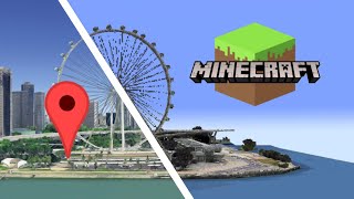 Convert Google Maps to Minecraft