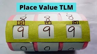 Maths Working Model | Place value working model | Place value TLM | Math TLM | Math working model
