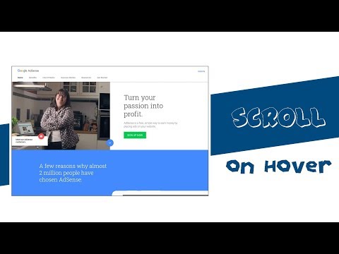 Scroll Image on hover | only HTML CSS | UI UX
