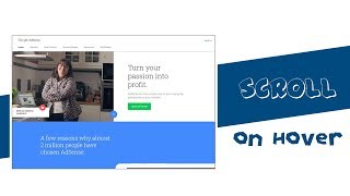 Scroll Image on hover | only HTML CSS | UI UX