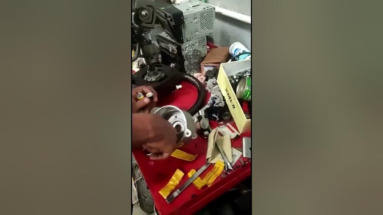 Steering column repair with Hyundai genuine grease. YouTube