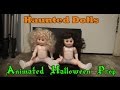 Haunted Dolls Animated Halloween Prop Super Cheap and Easy