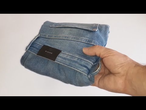 Como doblar PANTALONES método bolsillo - YouTube