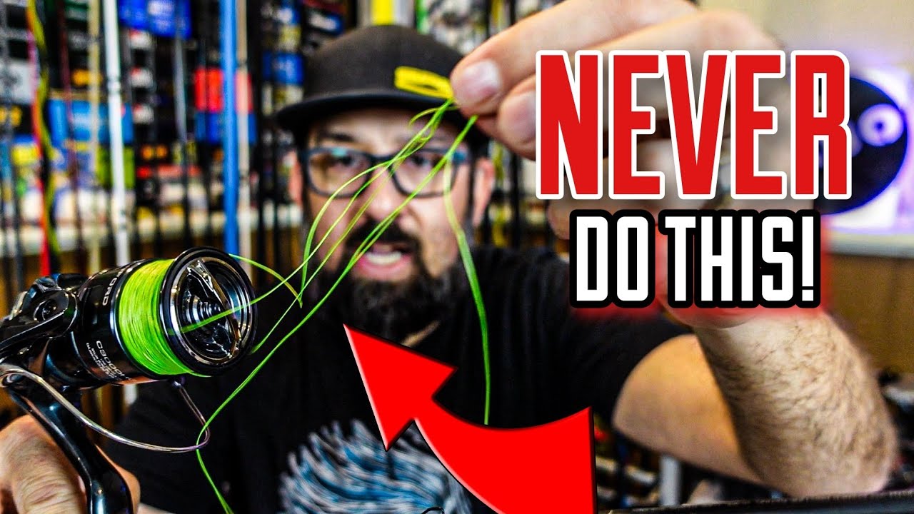 5 Spinning Reel Mistakes You NEED to AVOID!