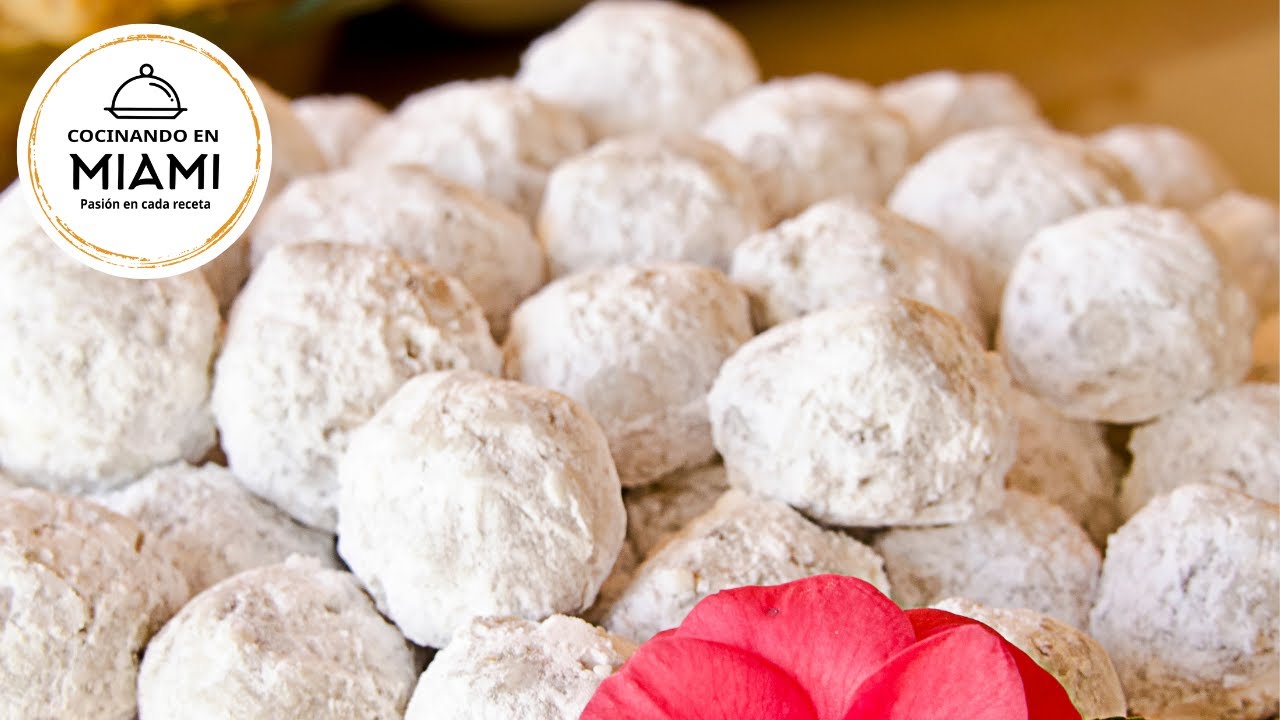 BESOS DE NUEZ. SNOW BALLS COOKIES. La mejor receta!