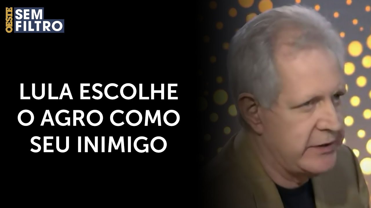 Augusto Nunes: ‘Não é o agro que não gosta do Lula, é o Lula que não gosta do agro’ | #osf