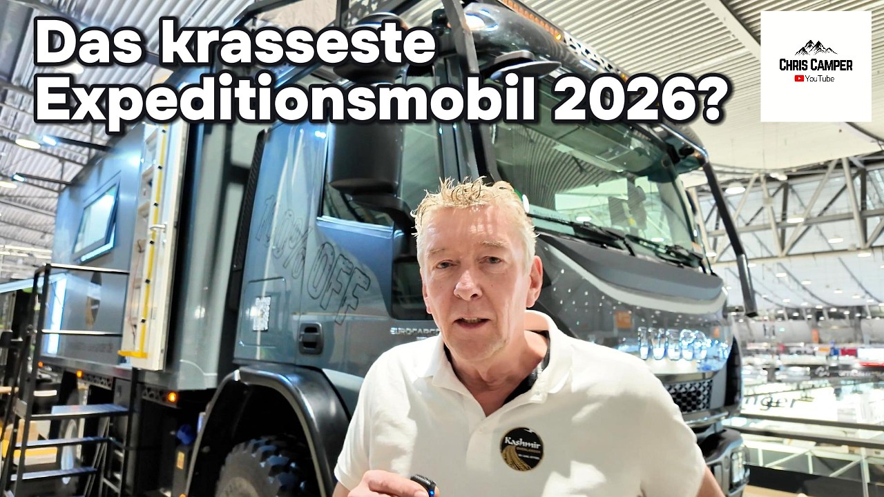 Das krasseste Expeditionsmobil der Messe? Kasmir Overlander auf der CMT 2026