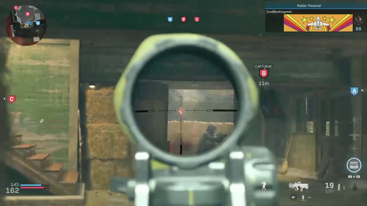 COD mw só bala!!Mosh pit de livestock