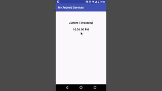 Famous Android Service Tutorial Profile