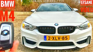 Efsane Vi̇deo Bmw M4 İle Gazladik Cold Start 3.0 Turbo 431Hp Dct