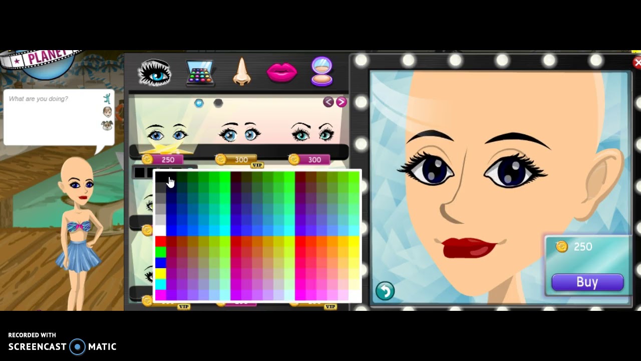 NO EYEBROWS  ON MSP  How to have no eyebrows  on msp  YouTube