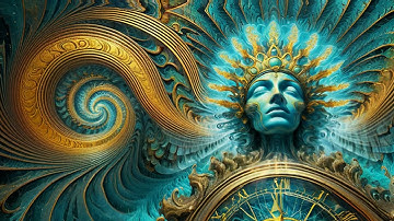[4K UHD] The Time Eater | Trippy Visuals for LSD & Shroom Trips