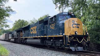 CSX I032 PRIORITY/INTERMODAL WITH AN EMD SD70MAC LEADER
