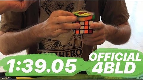 1:39.05 Official 4BLD Single