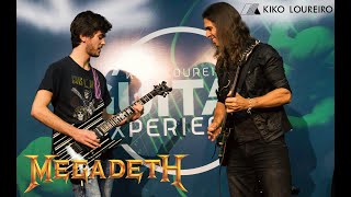 Playing “Hangar 18” with Kiko Loureiro from Megadeth