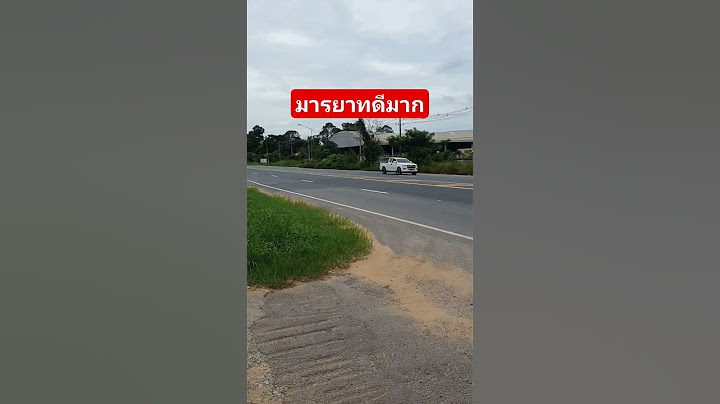 คนขับรถมารยาทดีมาก
