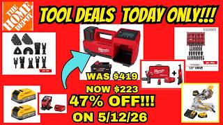 Home Depot Tool Deals Just Dropped — Prices Slashed May 12th Only!