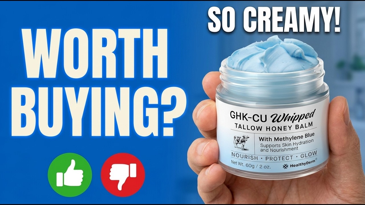 how to reconstitute ghk-cu CU Tallow presents : Our GHK-CU tallow balm. 🩵 Most creams moisturize.  This one rebuilds. Our GHK-Cu infused tallow cream combines ancestral  nourishment with modern peptide science. Grass-fed tallow delivers  bioavailable fats main image 1
