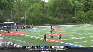 Lex Cath vs Paris -  Fastpitch Softball - 5-2-16