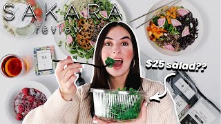 Trying ✨The Bougiest✨ Food Subscription for a Week | Honest SAKARA Life Review