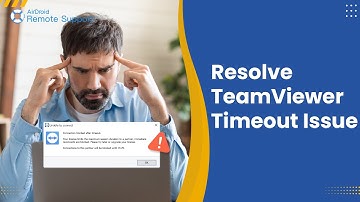 How to Fix TeamViewer Connection Blocked after Timeout