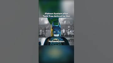 Platoons After Tech Tree Arrives be like: