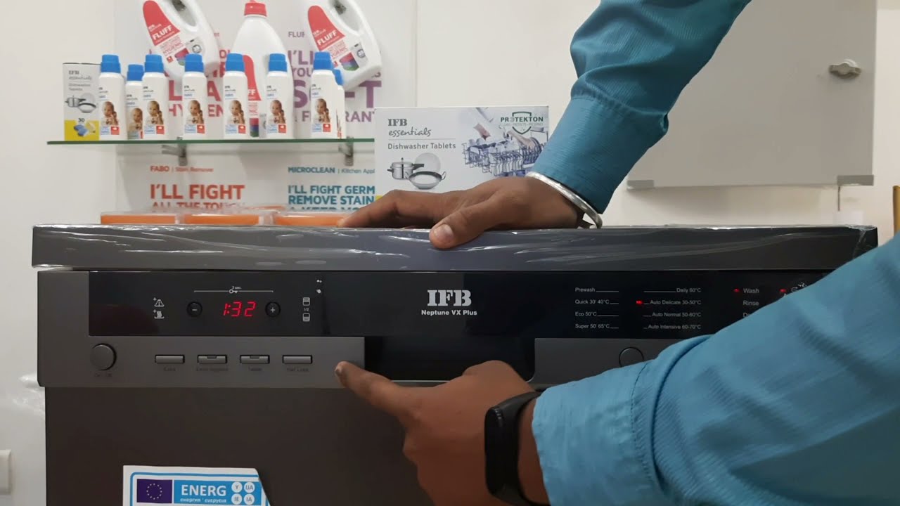 IFB Dishwasher demo and Review YouTube