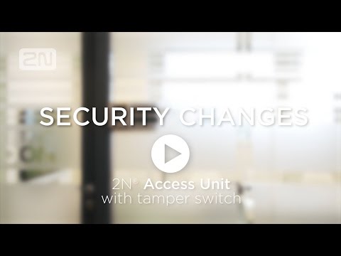 2N® Access Unit with Tamper Switch