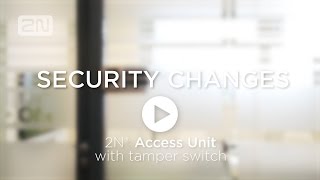 2N® Access Unit with Tamper Switch