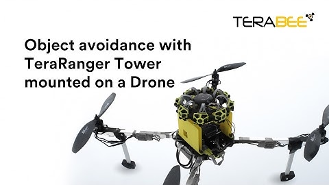 Drone object avoidance with TeraRanger Tower