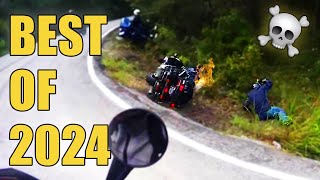 CRAZIEST Motorcycle Crashes, Road Rage and Close Calls of 2024! Ep.17