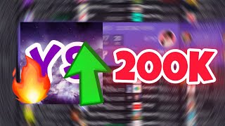 Hitting 200K Subscribers New Fastest Growth