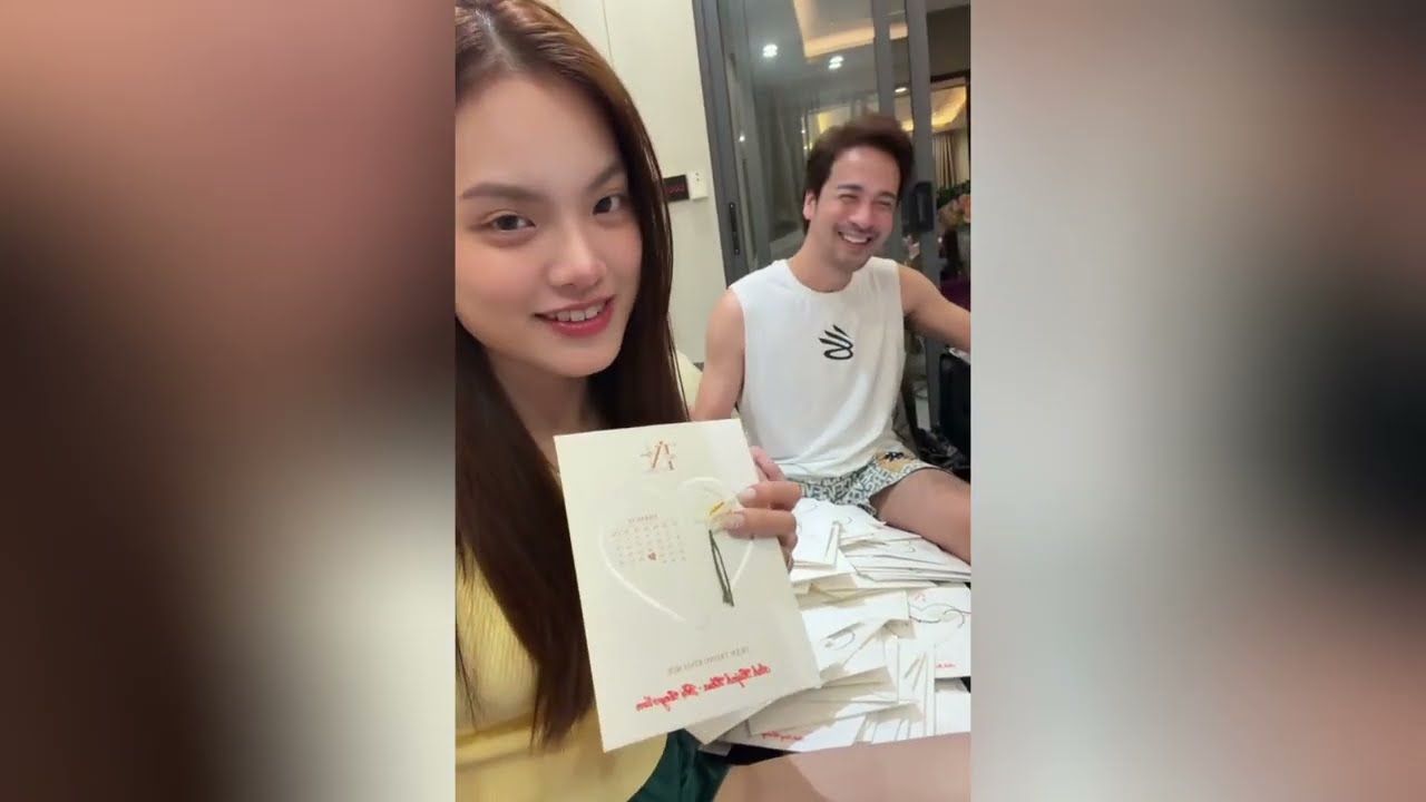 Sau 2 đám cưới Đoàn Minh Tài và Đan Ngọc khoe thiệp mừng cưới 